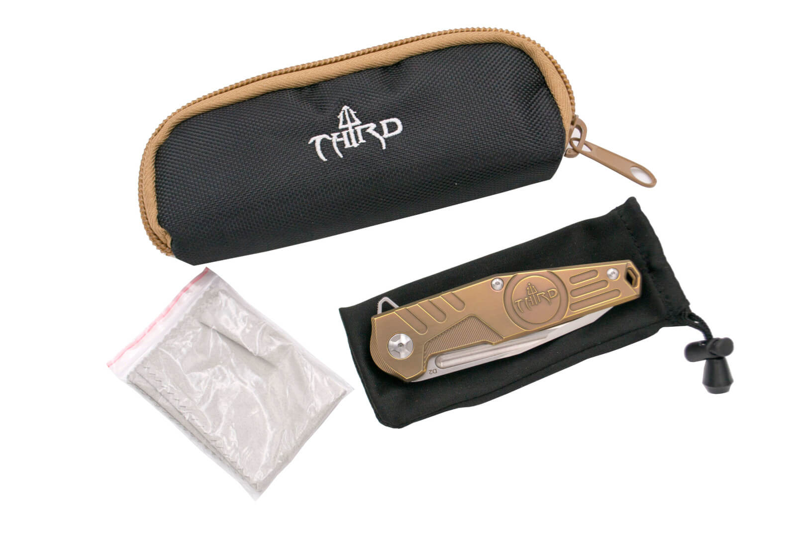 Limitierte Auflage Messer mit Titan Griff mit Ball Bearing Öffnung