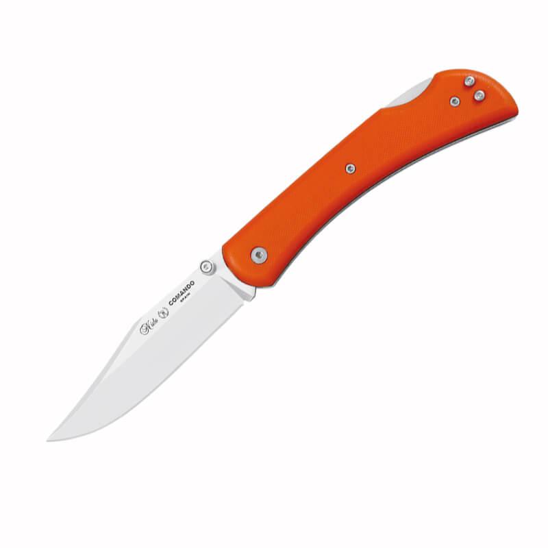 Coltello da sopravvivenza Nieto Comando G10 arancione e Bohler N6...