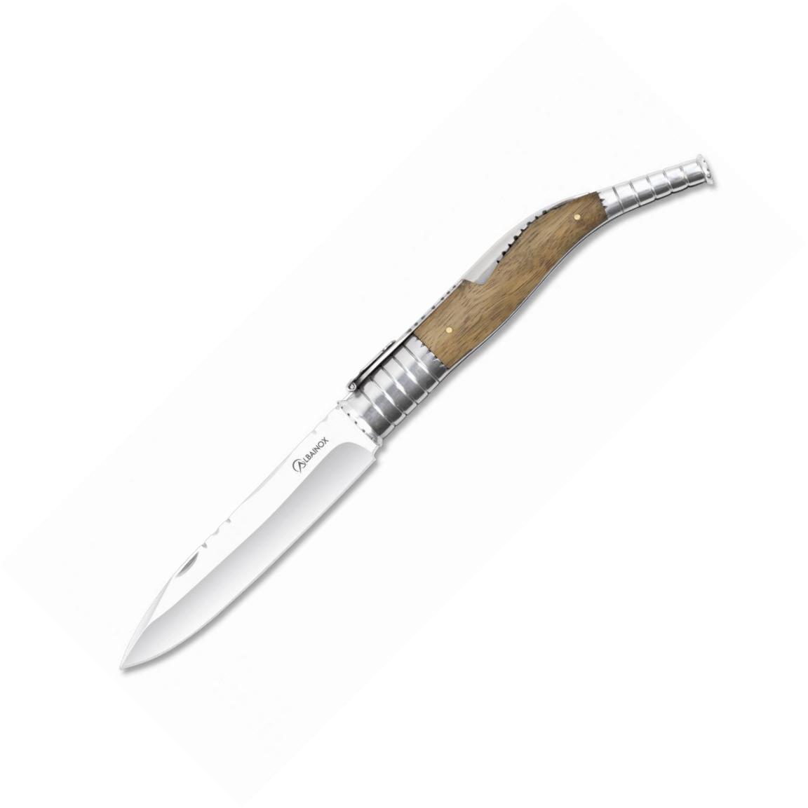 Coltello tascabile CLASICA BIG SIZE Albainox con manico in legno ...