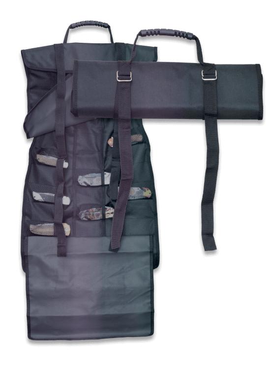 Sac à roulettes en nylon pour couteaux et couteaux de poche
