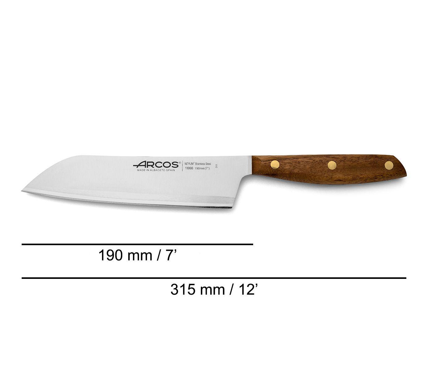 Couteau Santoku Arcos Nórdika 19 cm