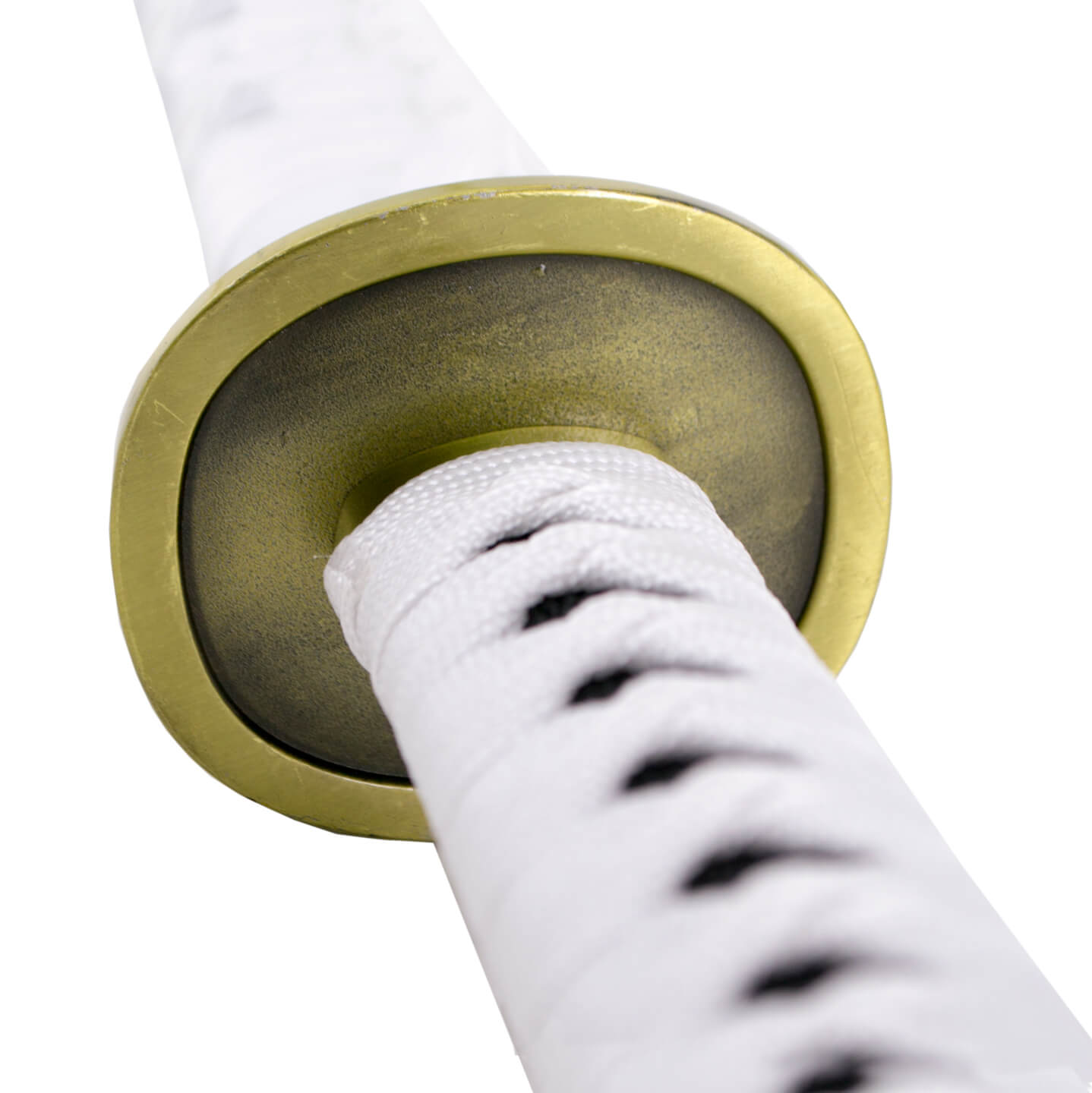 Katana Shusui Wado Ichimonji de Zoro de One Piece avec poignée et fourreau blancs