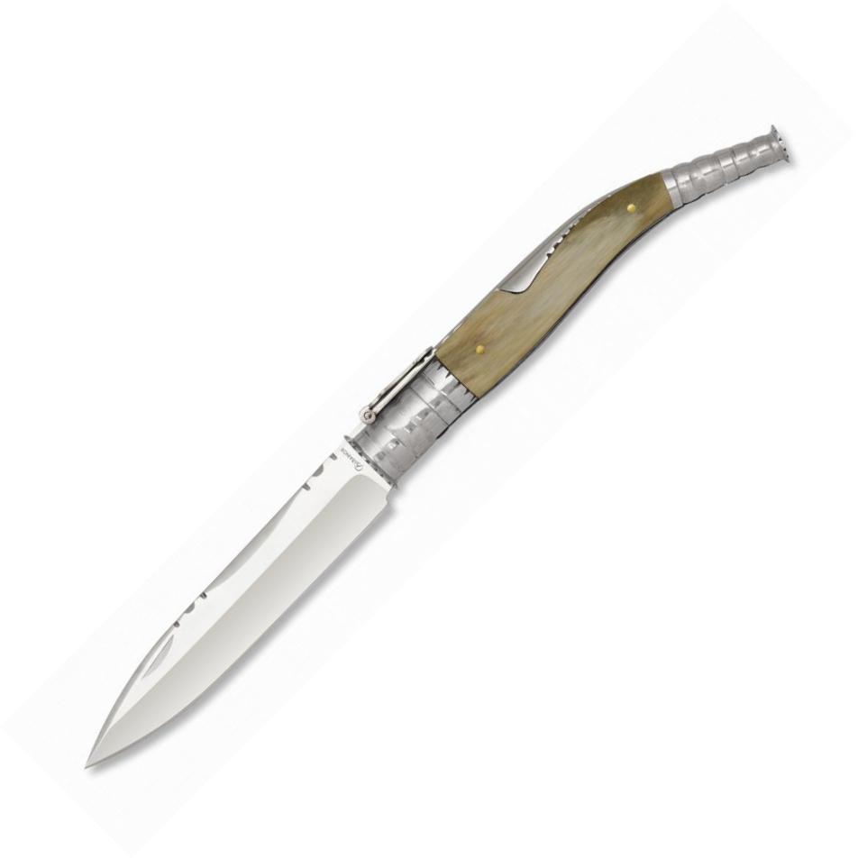 Coltello tascabile CLASICA Albainox con manico in corno di toro e...