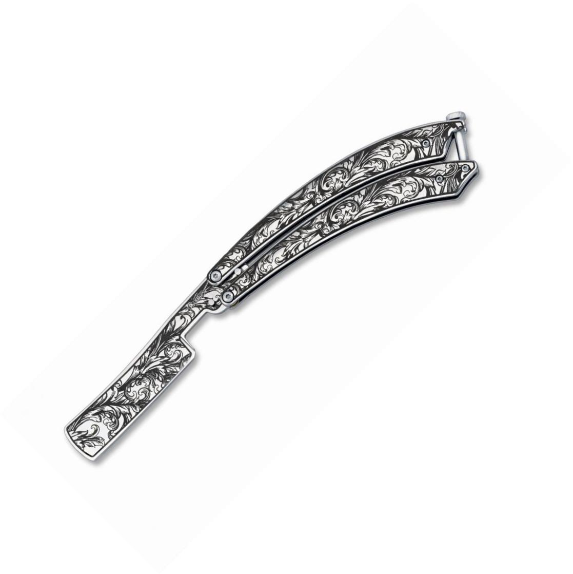 Albainox non-professional balisong razor with 10.6 cm blade