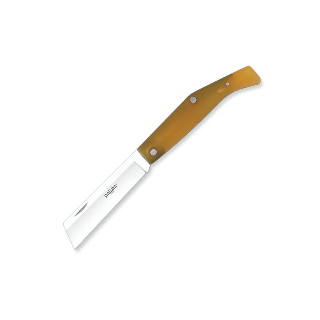 Coltello tascabile PALLES Nº0 con lama tagliata in acciaio inox d...