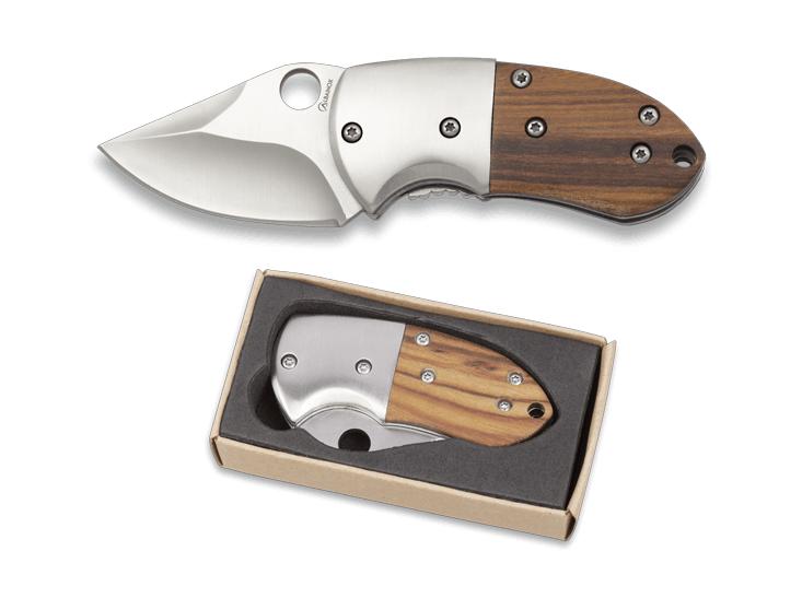 Mini coltellino tascabile Albainox presentato in una scatola con ...