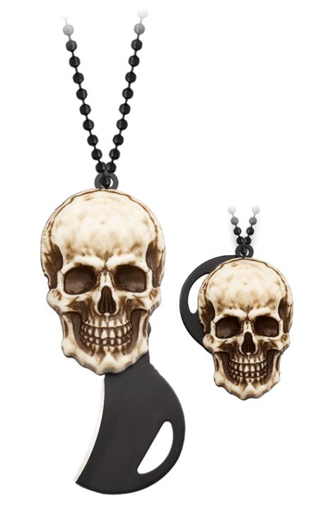 Mini coltellino tascabile Albainox con catena da appendere con ma...