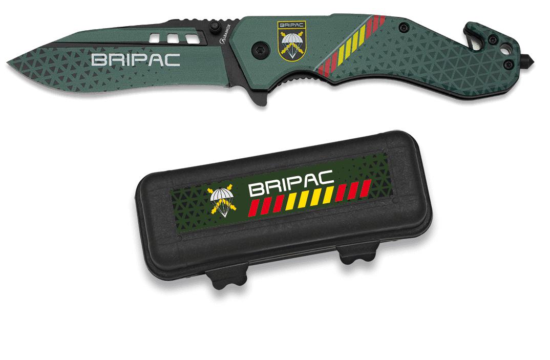 Albainox BRIPAC Taschenmesser, mit ABS-Gehäuse und 8,5 cm langer ...