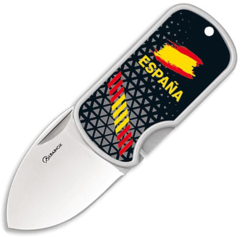 Spanien 3D Taschenmesser, mit Clip und 4cm Klinge