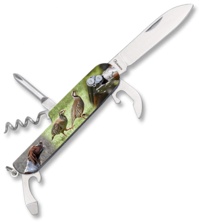 Canivete suíço de seis usos com impressão 3D Partridge