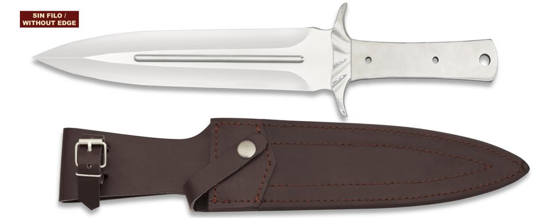Coltello da rifinitura senza filo o manico Albainox con fodero in...