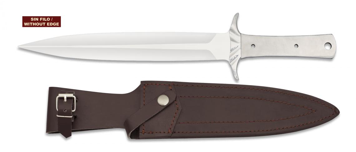 Poignard conçu en Espagne sans tranchant Albainox avec fourreau e...