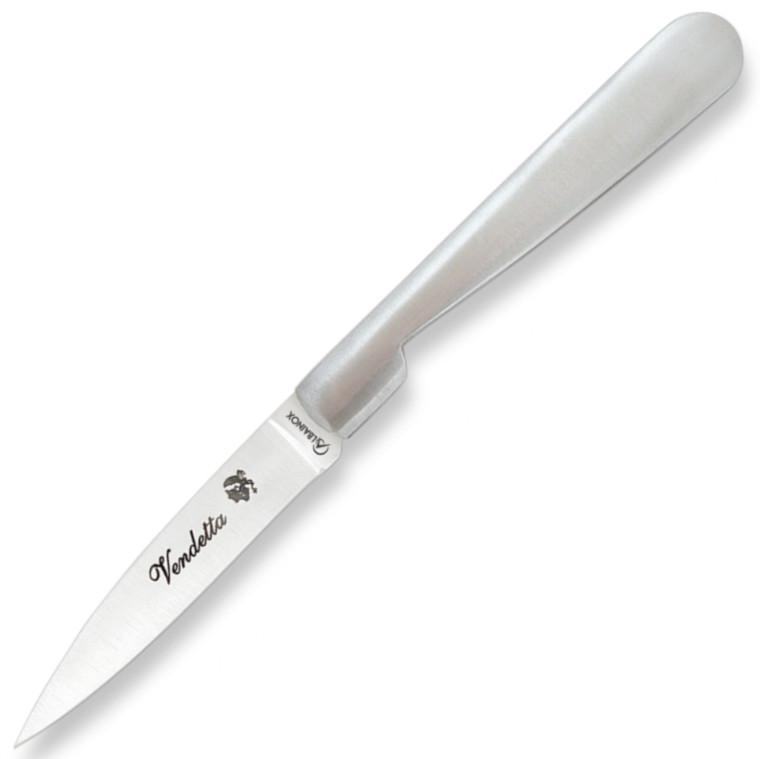 Temperino Albainox VENDETTA in acciaio inox con lama da 4,1 cm