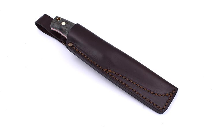 Faca Brisa Trooper 115 Madeira de bétula estabilizada preta