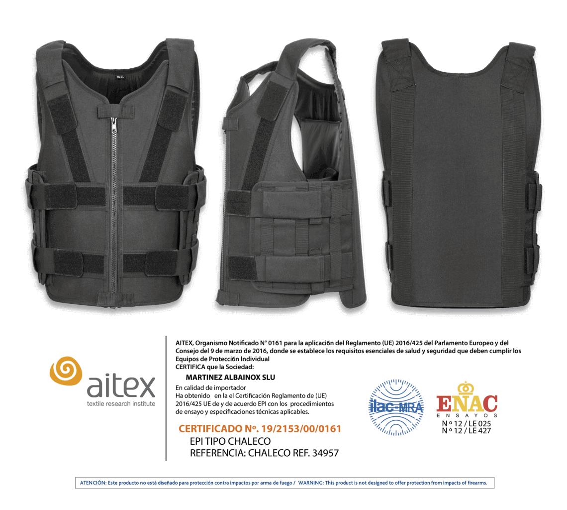 Gilet anti-coupure et anti-crevaison Barbaric 34957