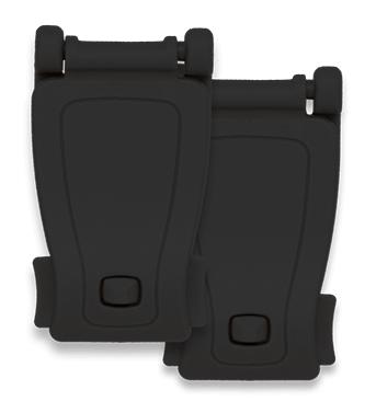 Accessorio fissaggio molle Barbaric in ABS colore nero 39235-NE