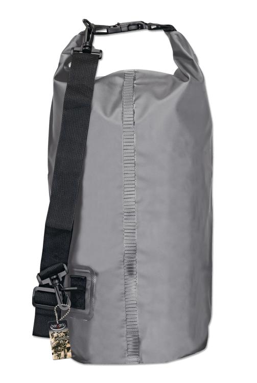 Graue wasserdichte Tasche mit einem Fassungsvermögen von 15 Liter...