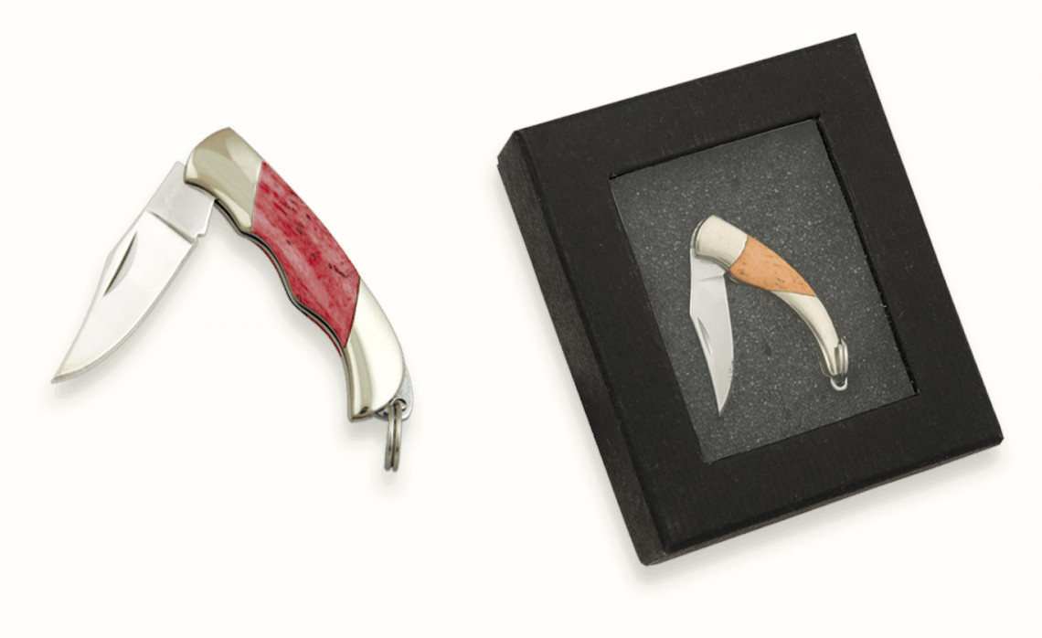 Navaja miniatura DIJE de Albainox con hoja 2,9 cm, con estuche in...