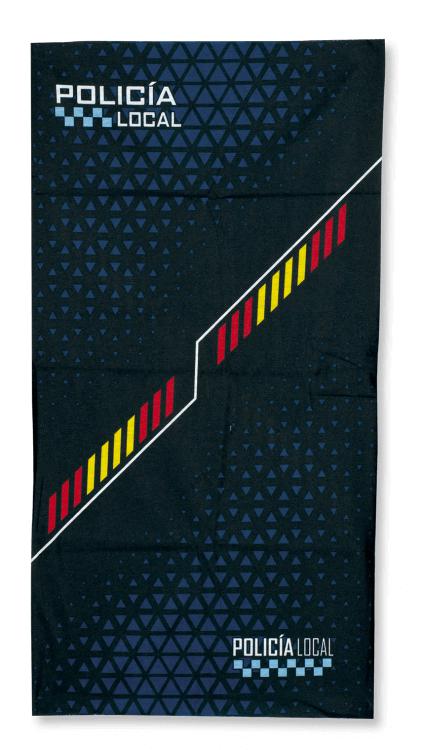 Gola fina para Polícia Local Espanhola 100% poliéster