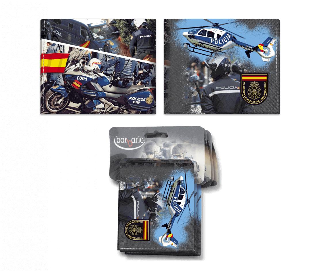 Bedruckte CNP-Geldbörse aus Kunstleder