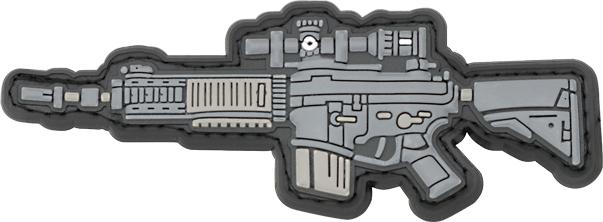 Gewehrgummipatch 10,2 x 3,8 cm