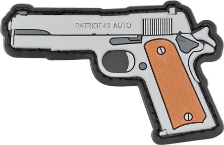 Patch in gomma per pistola automatica Patriot 45
