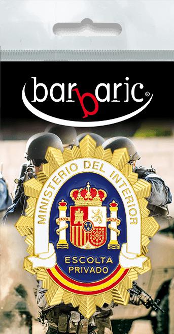 Placa de identificação Escolta privada do Ministério do Interior ...