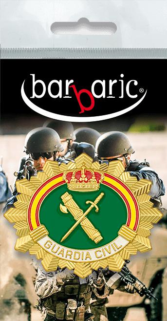 Placa de identificação civil Guardia horizontal