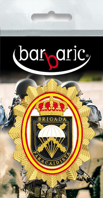 Placa de identificação da Brigada Pára-quedista Espanhola