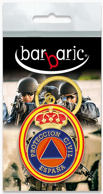 Spanischer Protección Civil Schlüsselanhänger, 4,1 cm breit und 5...