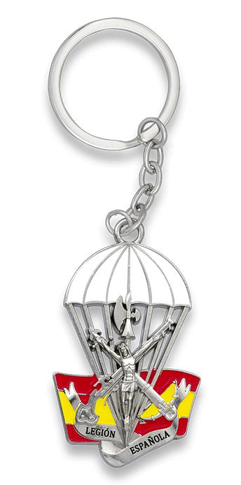 Schlüsselanhänger der spanischen Fallschirmlegion mit den Maßen 3...