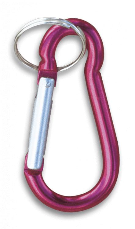 Sortiment von 8 cm Karabinern in einem Blister mit 12 Stück