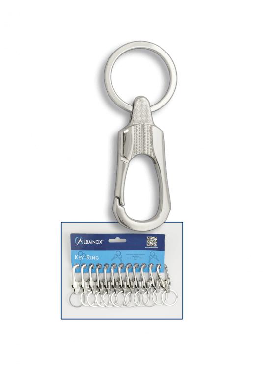 Barbaric Karabiner-Schlüsselanhänger in einer Blisterpackung mit ...