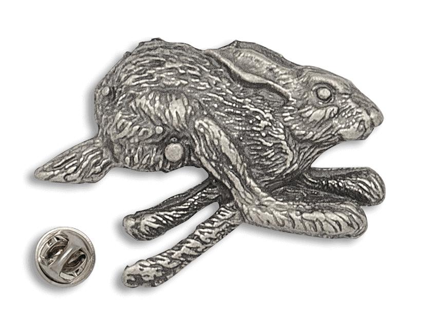 Pin's Lièvre en fuite en zamak