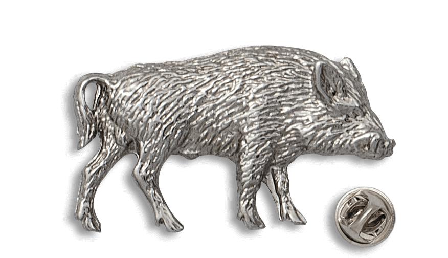 Ganze Ebernadel mit satinierter Oberfläche