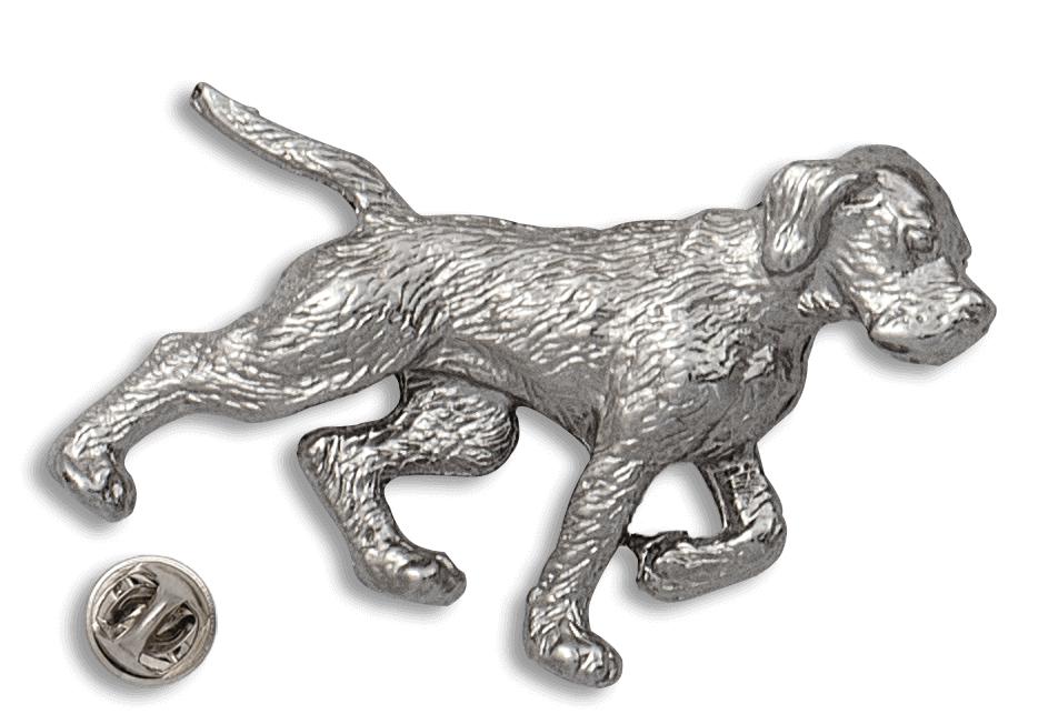 Épingle Chien Trempé Satin