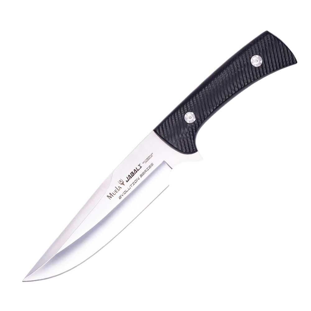 Coltello da caccia Muela Jabali 17M con manico in micarta nera