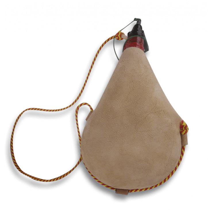 Jagdflasche in Form eines Fisches mit einem Fassungsvermögen von ...