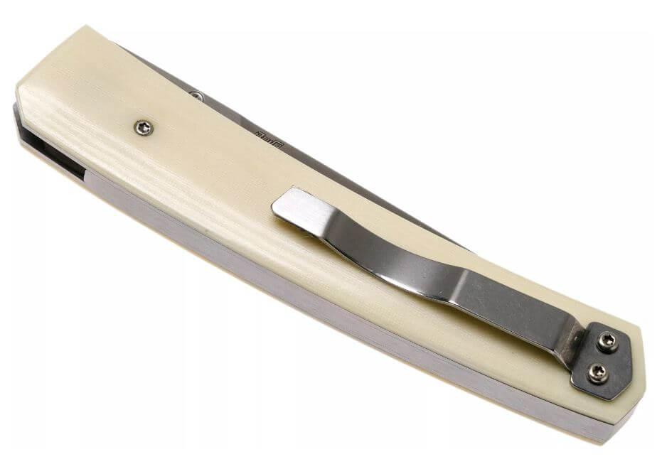 Temperino Brisa Piili con manico in micarta avorio