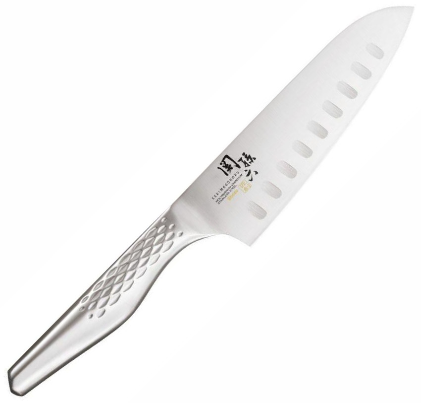 Seki Magoroku Shoso Santoku geriffelt 165 mm