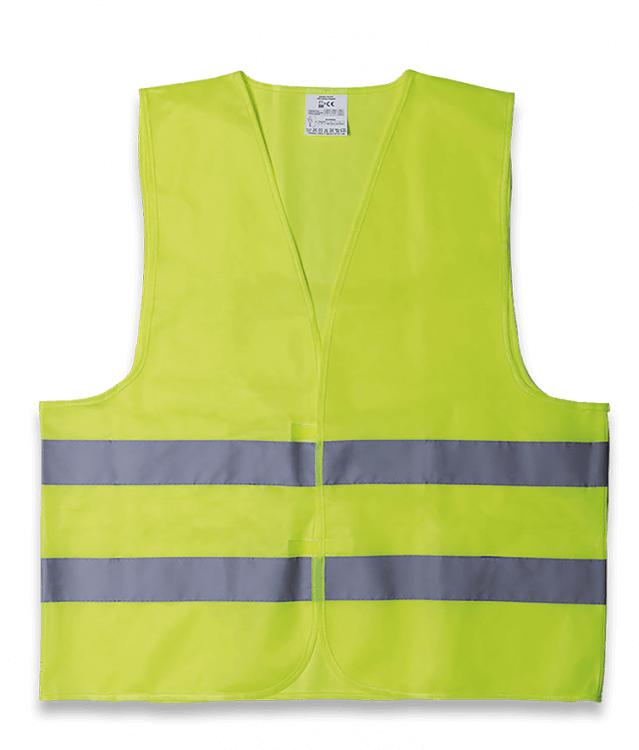 Gilet réfléchissant jaune taille XL
