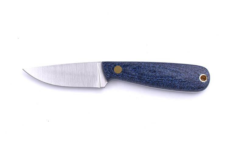 Faca de pescoço Brisa Necker 70 micarta bluejeans