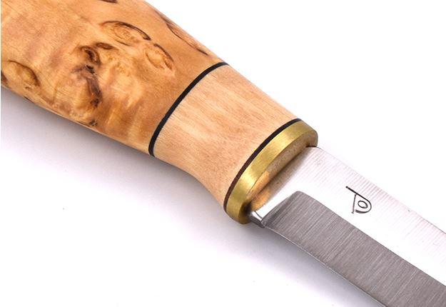 Faca finlandesa Polar Puukko 95 em aço inoxidável