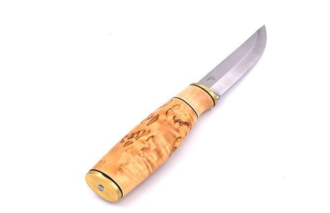 Couteau finlandais Polar Puukko 75 en acier inoxydable