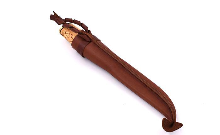 Faca finlandesa Polar Puukko 95 aço carbono