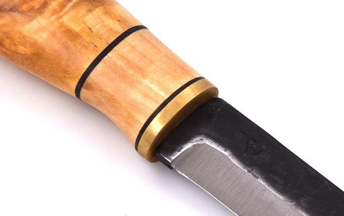 Faca finlandesa polar Puukko 77 aço carbono