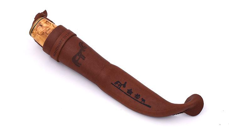 Faca finlandesa polar Puukko 77 aço carbono