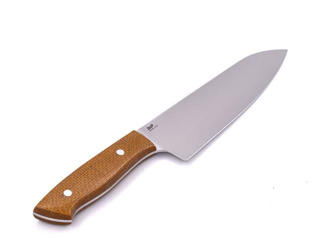 Brisa Chef 185 Küchenmesser mit Senf-Micarta-Griff