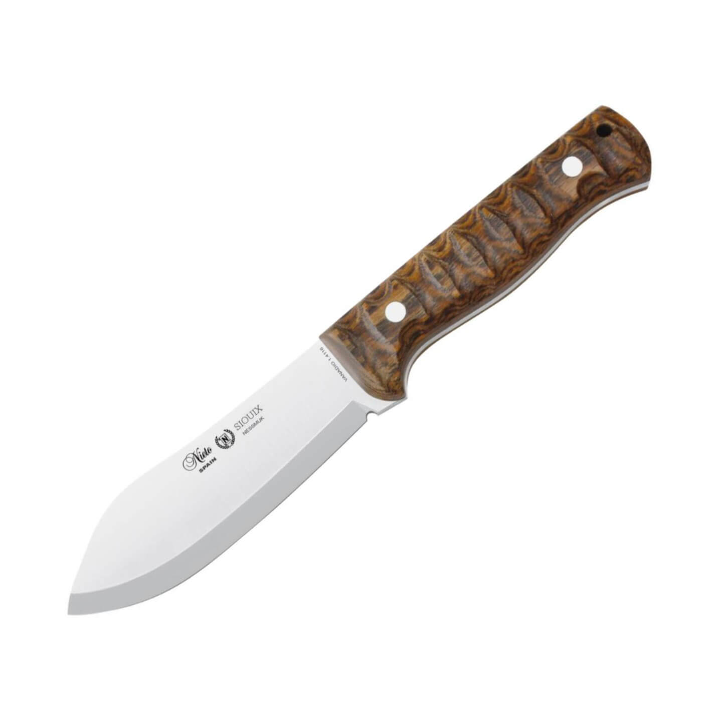 Sioux Nessmuk Nieto with bokota wood handle