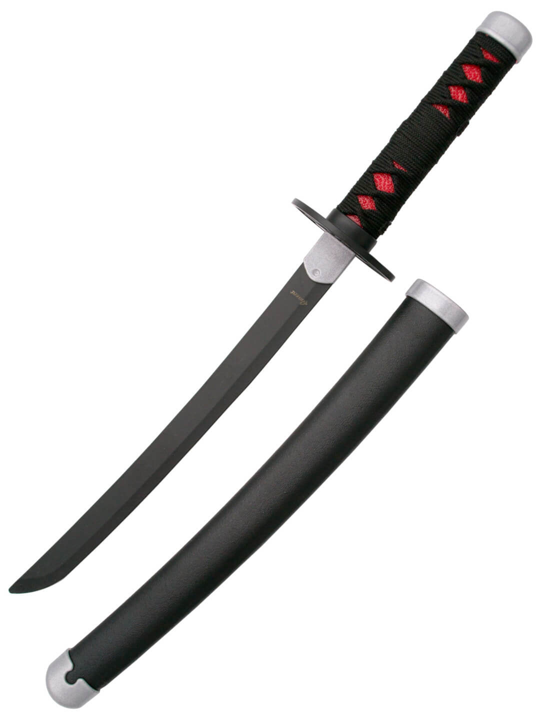 Mini Katana Kamado Tanjirou aus der Demon Slayer Serie mit 24 cm Klinge